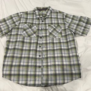Under Armour Large (loose fit) button down mens shirt